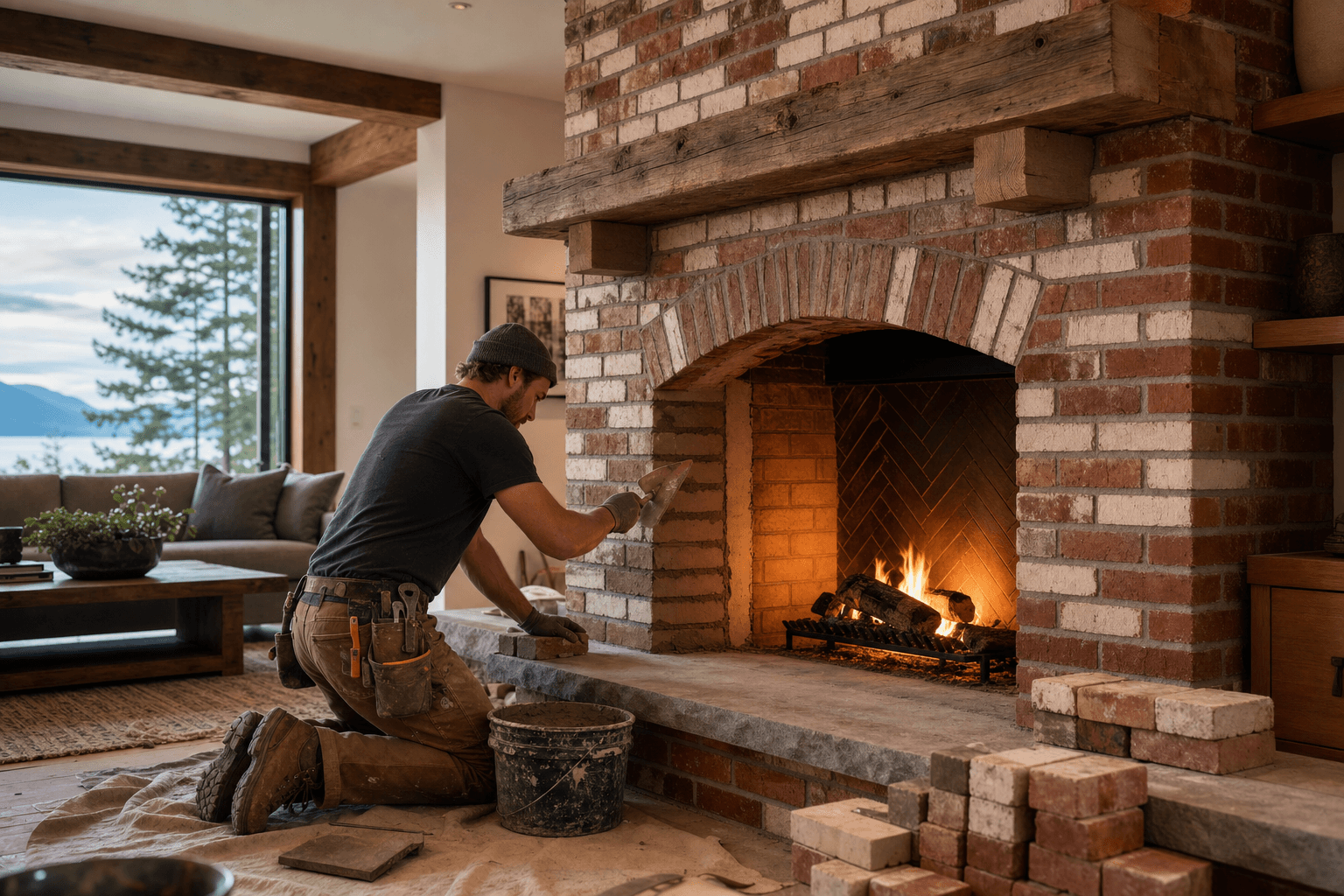 Fireplace Construction in Abbotsford BC